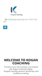 Mobile Screenshot of kogancoaching.com